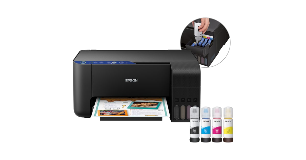 HP EcoTank ET2711 WLAN Drucker, Multifunktionsgerät, Drucken, Kopieren